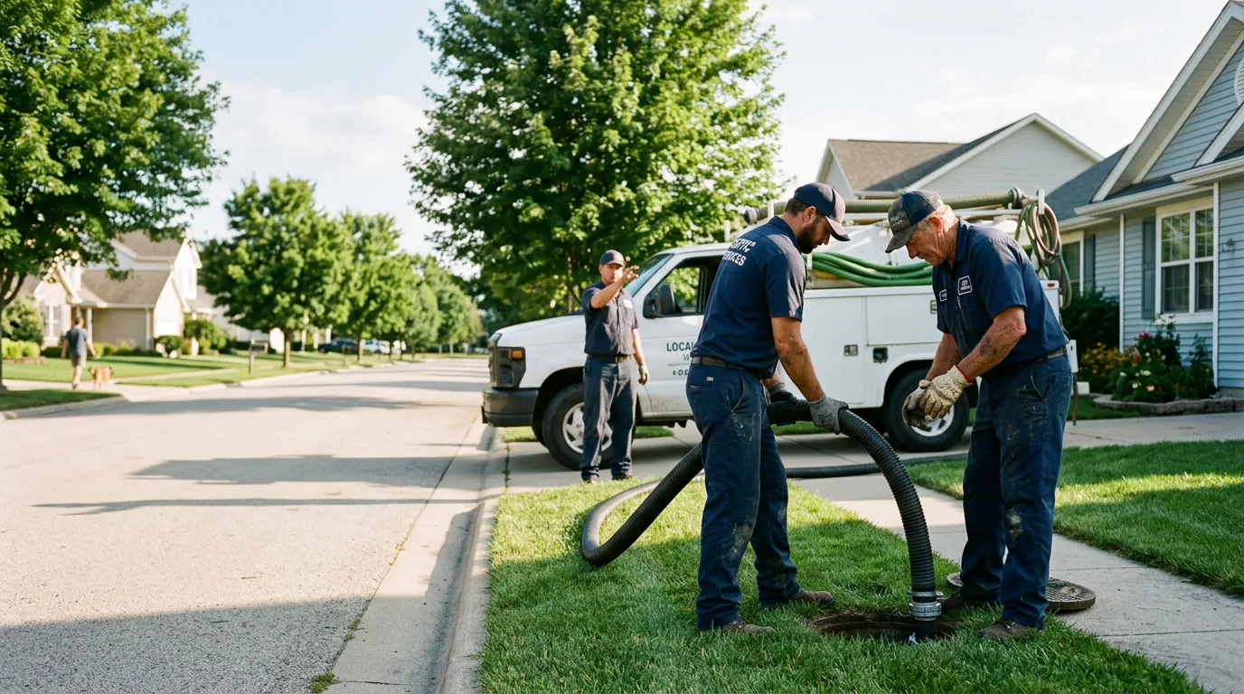 Emergency Septic Service in Moravia, IA